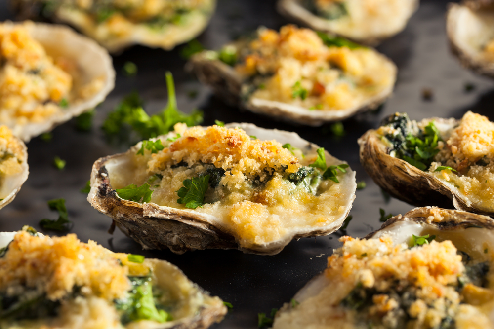 Homemade Creamy Oysters Rockefeller